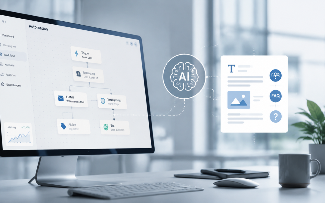 Automation & AI in Marketing 2026: Der 30-Tage-Plan für Workflows, die Leads steigern (und dein Team entlasten)