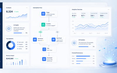 Automation & AI im Marketing: So baust du ein CRM-gestütztes E-Mail-System, das Leads in Umsatz verwandelt (inkl. AEO-Content-Loop)