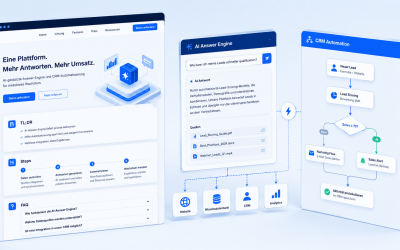 AI-First Webdesign 2026: So baust du eine Website, die in Answer Engines gefunden wird (und Leads automatisch qualifiziert)