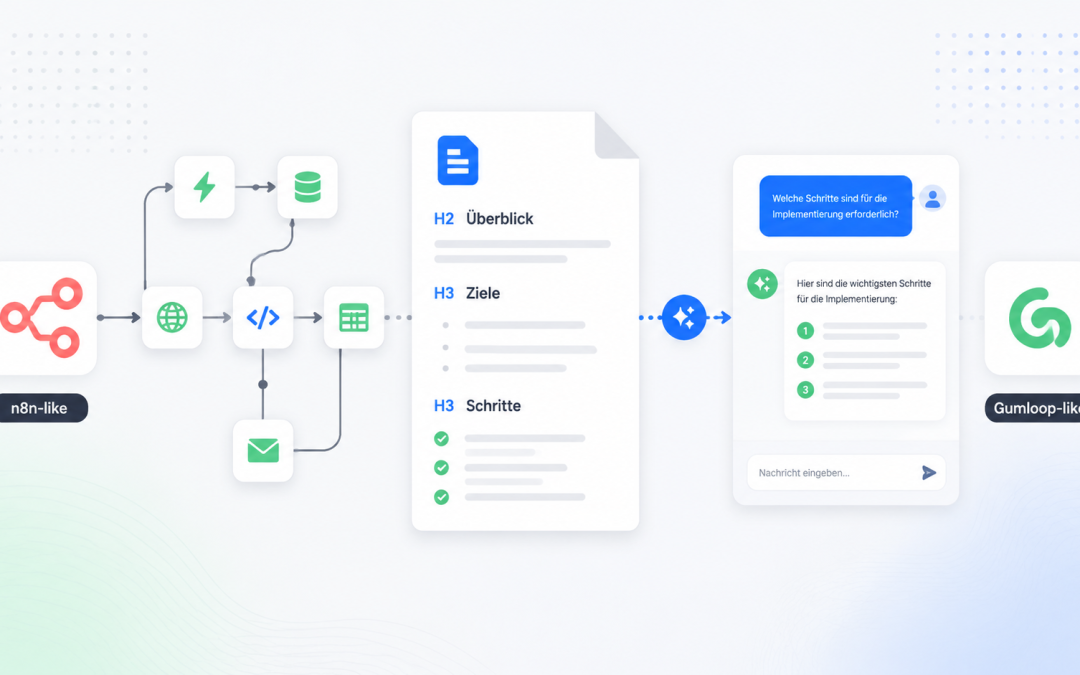 AEO + Automatisierung: So baust du eine „Answer-Ready“ Content-Maschine mit n8n oder Gumloop (inkl. 2 CTAs)